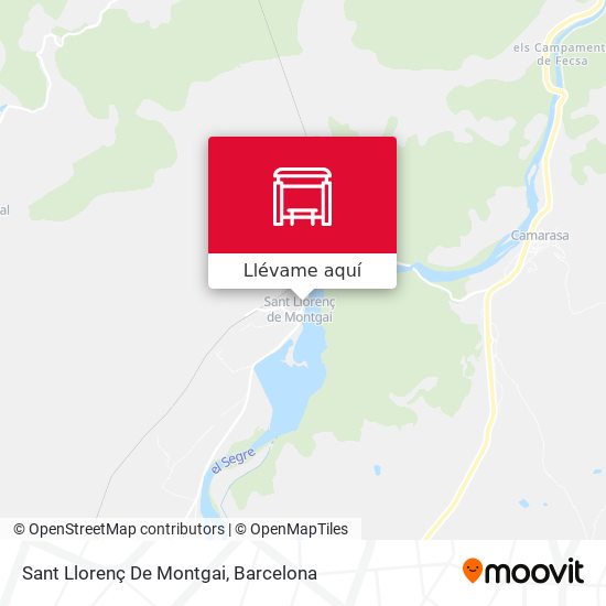 Mapa Sant Llorenç De Montgai