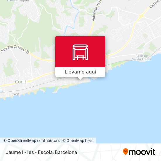 Mapa Jaume I - Ies - Escola