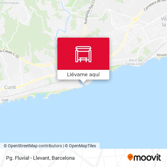 Mapa Pg. Fluvial - Llevant