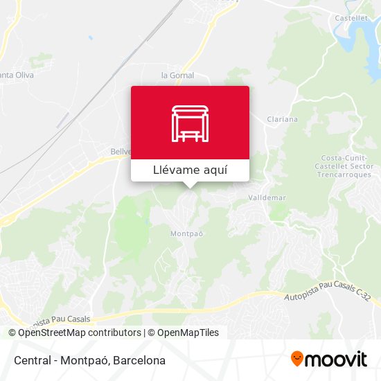 Mapa Central - Montpaó