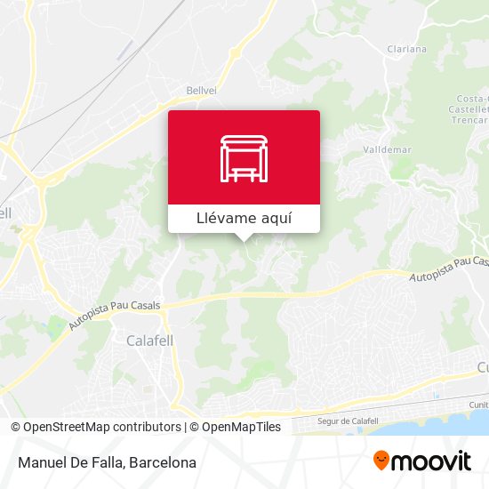 Mapa Manuel De Falla