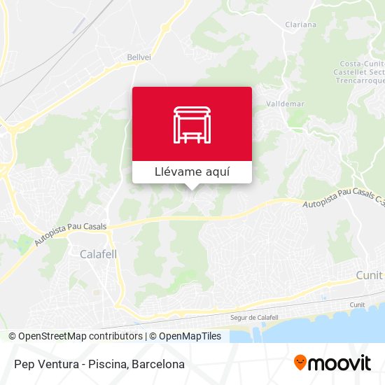 Mapa Pep Ventura - Piscina