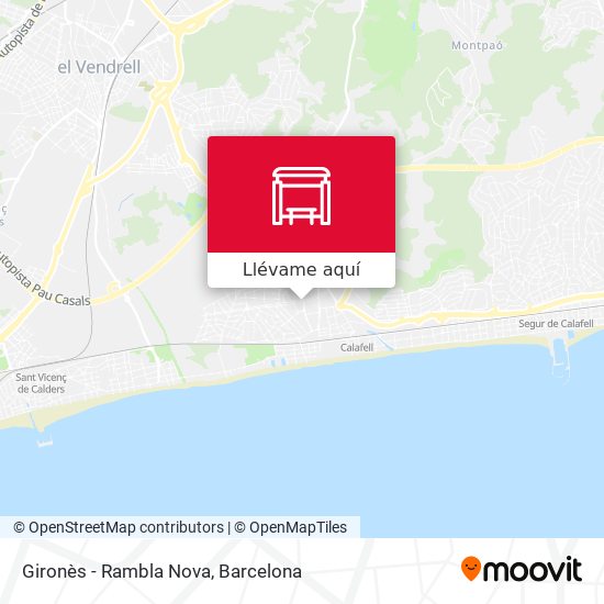 Mapa Gironès - Rambla Nova