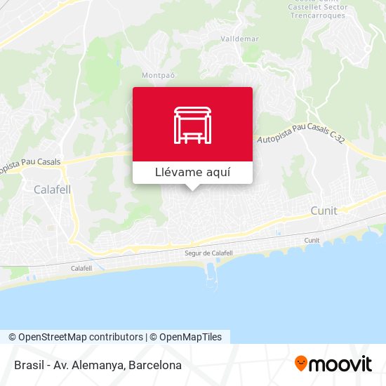 Mapa Brasil - Av. Alemanya