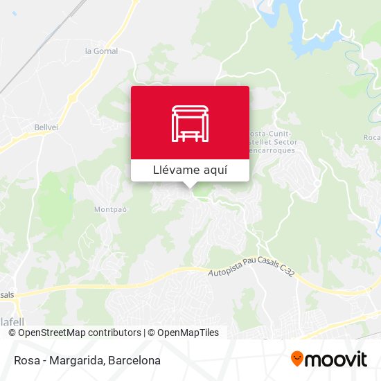 Mapa Rosa - Margarida