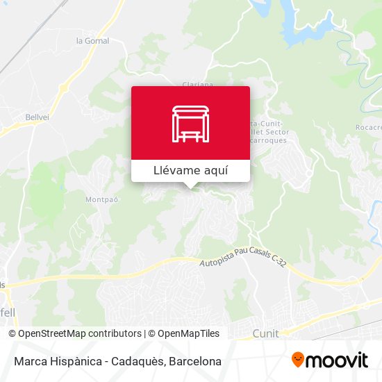 Mapa Marca Hispànica - Cadaquès
