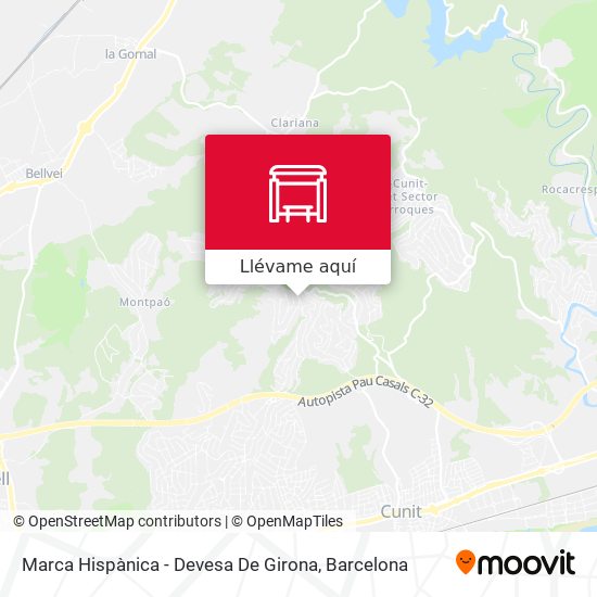 Mapa Marca Hispànica - Devesa De Girona