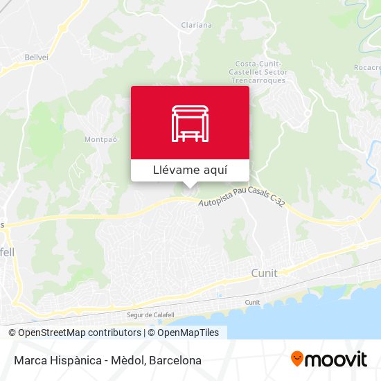 Mapa Marca Hispànica - Mèdol