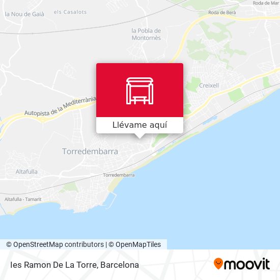 Mapa Ies Ramon De La Torre