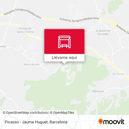 Mapa Picasso - Jaume Huguet