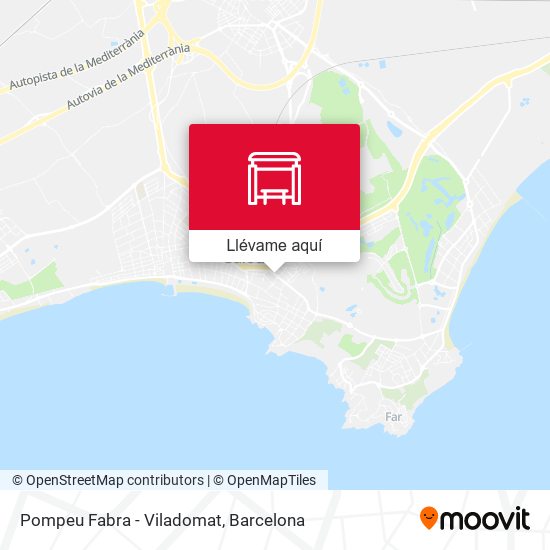 Mapa Pompeu Fabra - Viladomat
