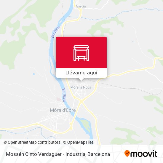 Mapa Mossén Cinto Verdaguer - Industria