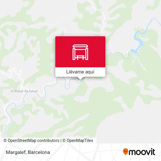 Mapa Margalef