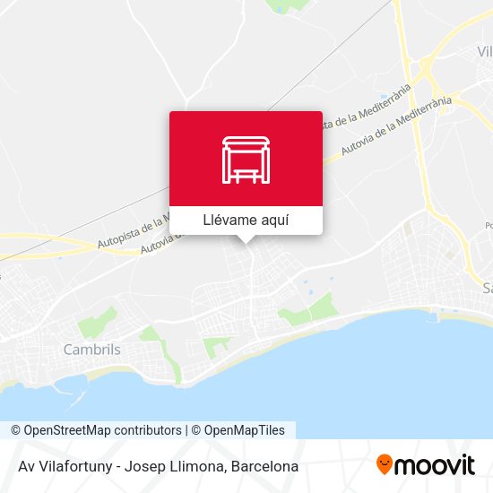 Mapa Av Vilafortuny - Josep Llimona