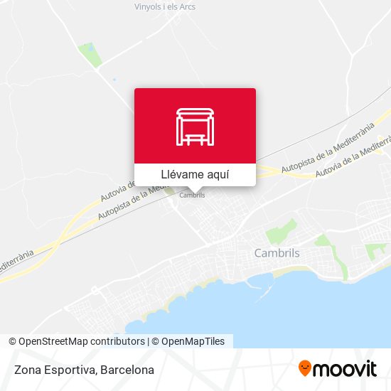 Mapa Zona Esportiva