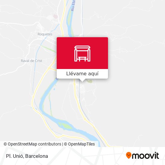 Mapa Pl. Unió
