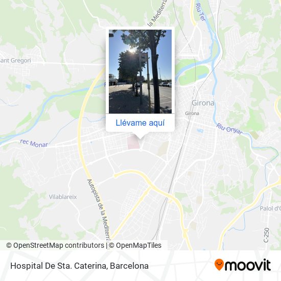 Mapa Hospital De Sta. Caterina