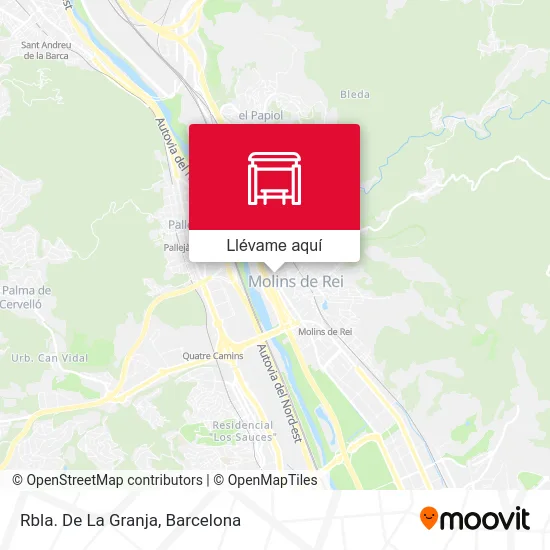 Mapa Rbla. De La Granja