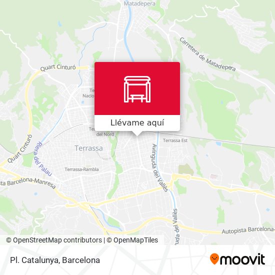 Mapa Pl. Catalunya