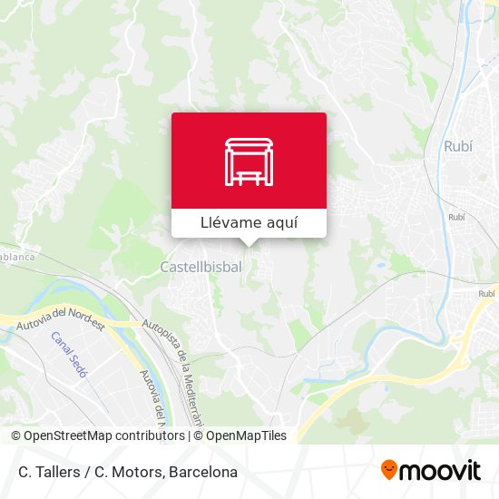 Mapa C. Tallers / C. Motors
