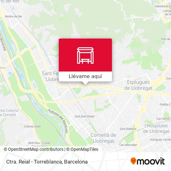 Mapa Ctra. Reial - Torreblanca