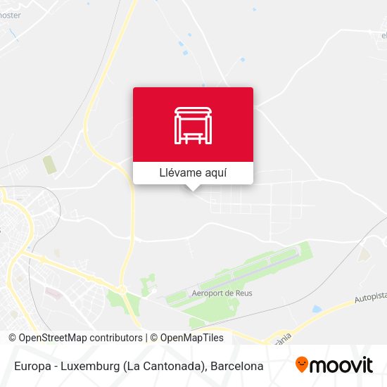 Mapa Europa - Luxemburg (La Cantonada)