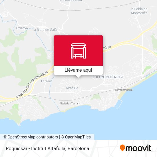 Mapa Roquissar - Institut Altafulla