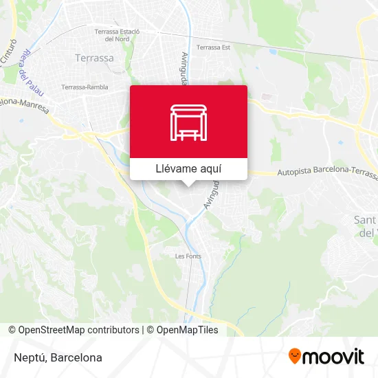 Mapa Neptú