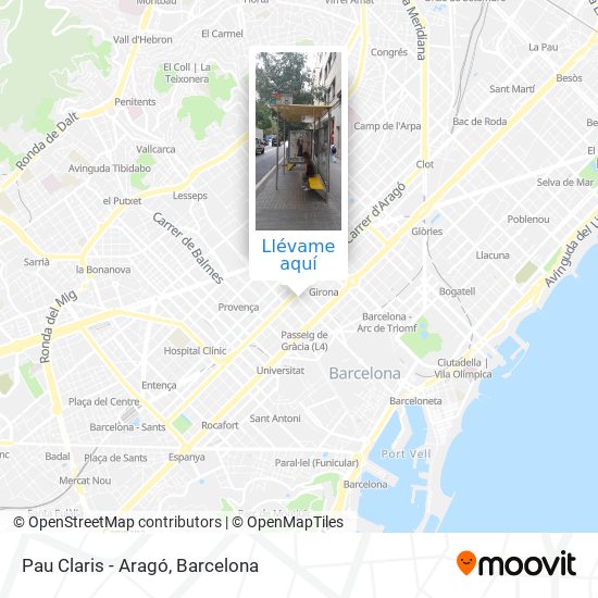 Mapa Pau Claris - Aragó