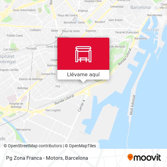 Mapa Pg  Zona Franca - Motors