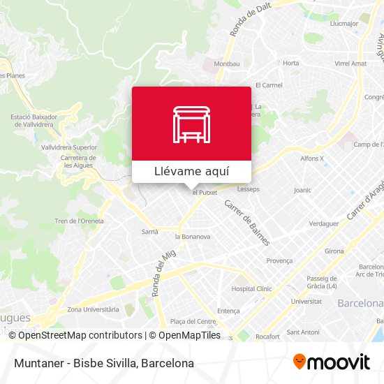 Mapa Muntaner - Bisbe Sivilla