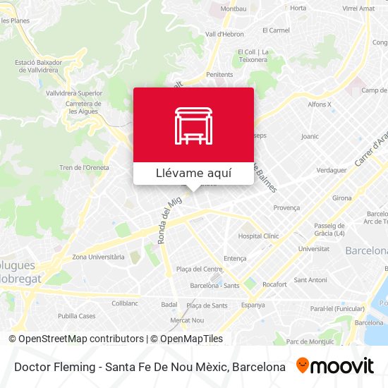 Mapa Doctor Fleming - Santa Fe De Nou Mèxic