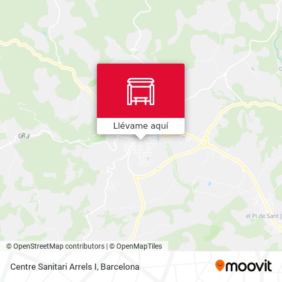 Mapa Centre Sanitari Arrels I