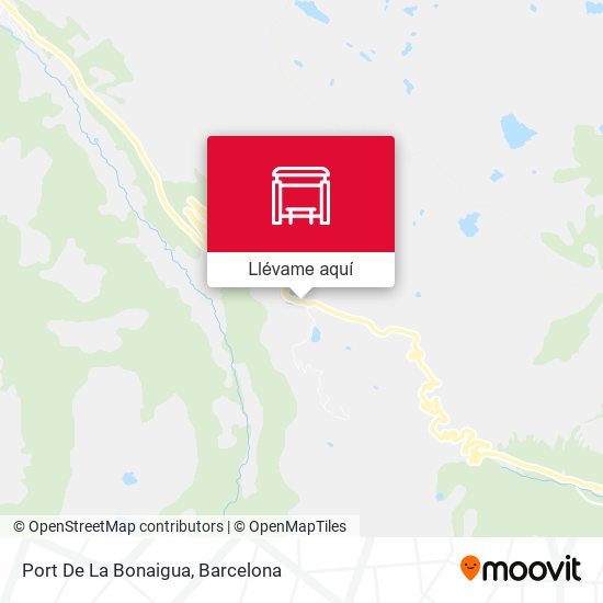 Mapa Port De La Bonaigua