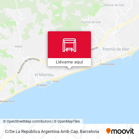 Mapa C / De La República Argentina Amb Cap