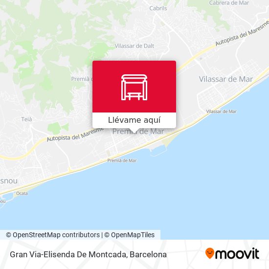 Mapa Gran Via-Elisenda De Montcada