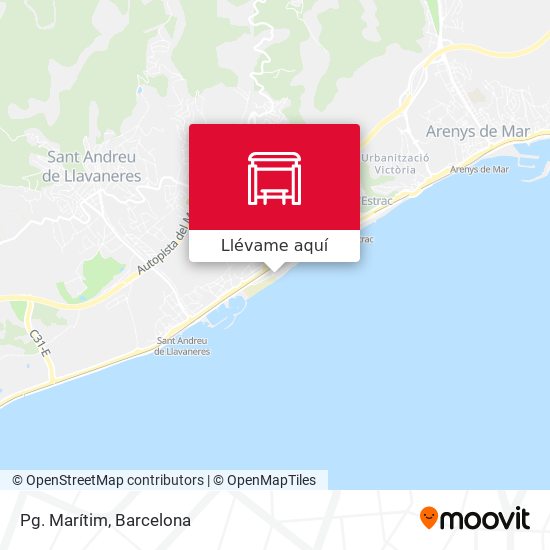 Mapa Pg. Marítim