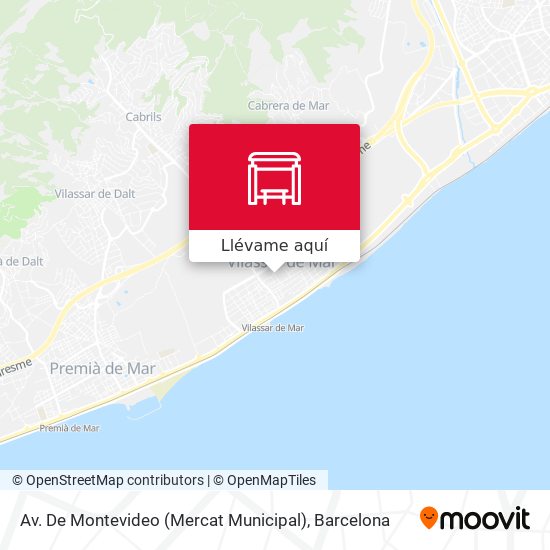Mapa Av. De Montevideo (Mercat Municipal)