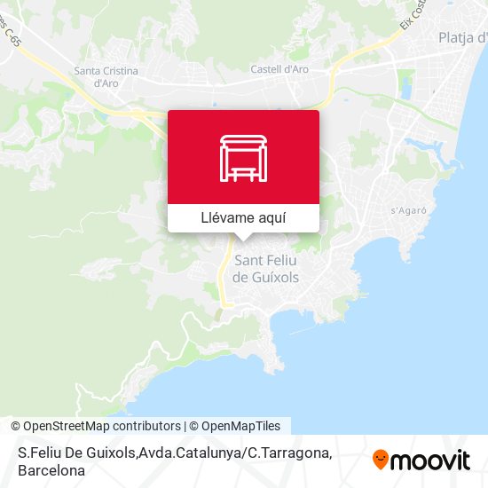 Mapa S.Feliu De Guixols,Avda.Catalunya / C.Tarragona