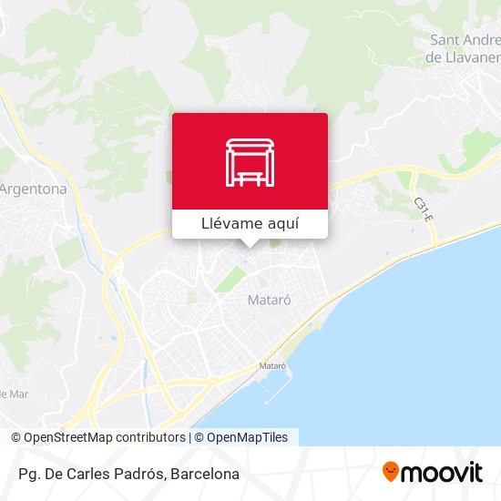 Mapa Pg. De Carles Padrós
