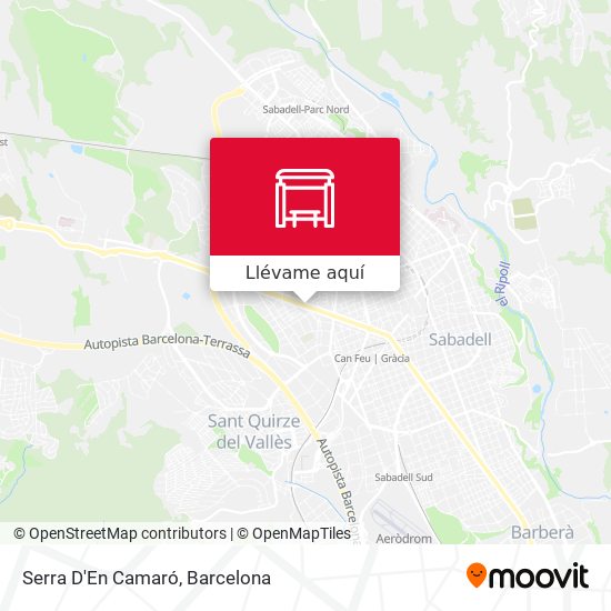 Mapa Serra D'En Camaró