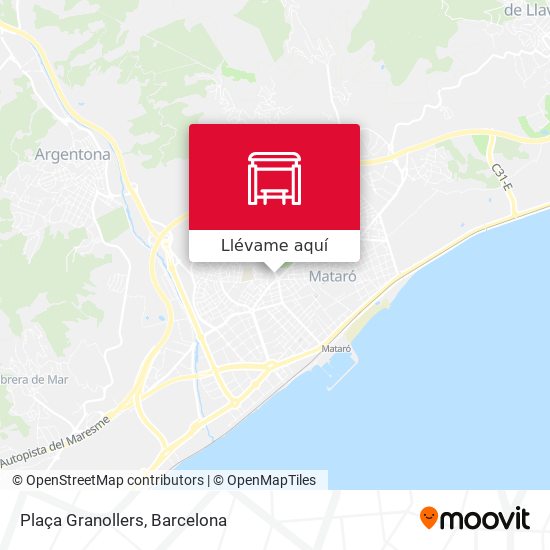Mapa Plaça Granollers
