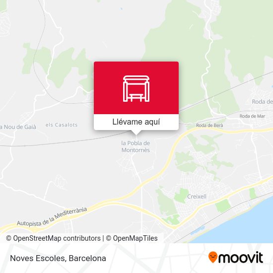 Mapa Noves Escoles