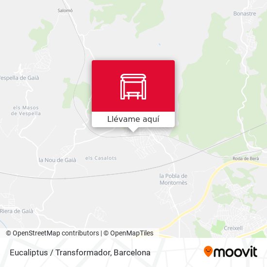 Mapa Eucaliptus / Transformador