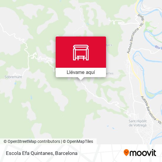 Mapa Escola Efa Quintanes