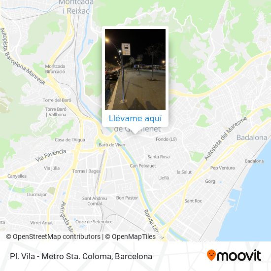 ¿Cómo llegar a Santa Coloma De Queralt en Autobús, Tren o Metro?