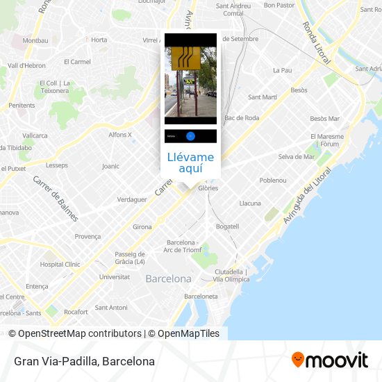Mapa Gran Via-Padilla