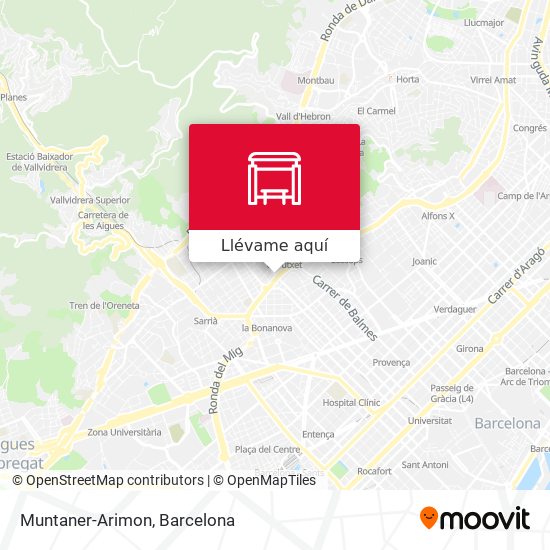 Mapa Muntaner-Arimon