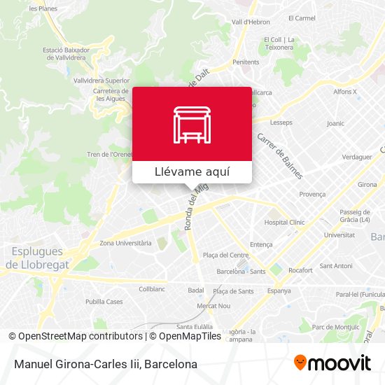 Mapa Manuel Girona-Carles Iii