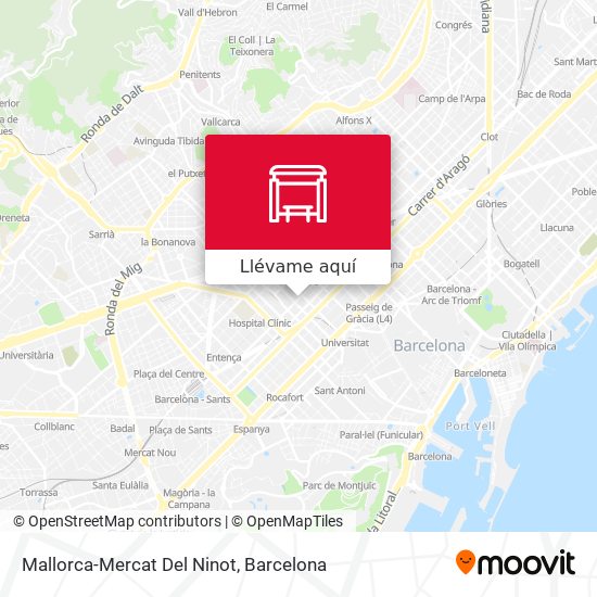 Mapa Mallorca-Mercat Del Ninot
